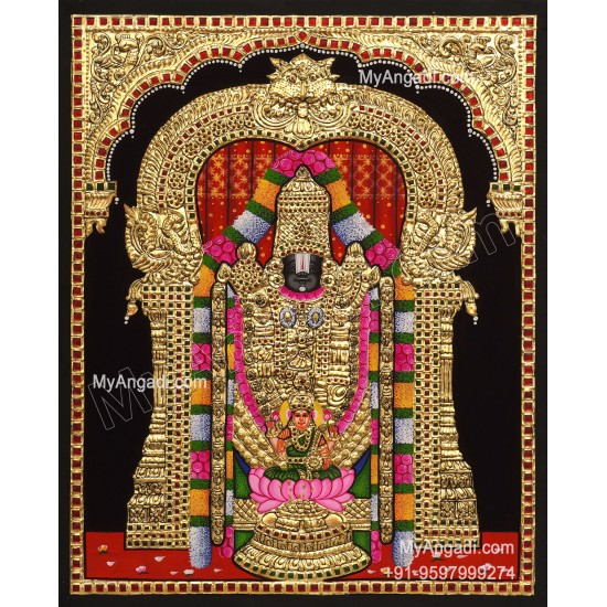 Balaji Lakshmi  Tanjore Painting