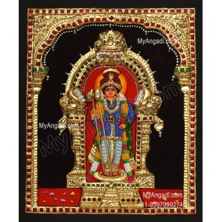 Murugan 3D Tanjore Painting