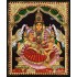 Gajalakshmi 3d Embossed Tanjore Painting