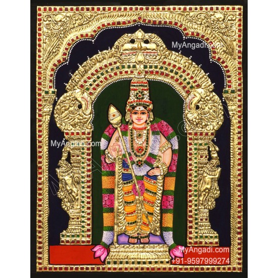 Murugan Tanjore Painting