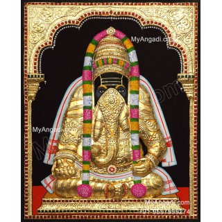 3D Karpaga vinayagar Tanjore Painting