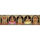 5 Panel  Tanjore Painting