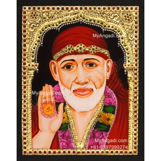 Saibaba Tanjore Painting