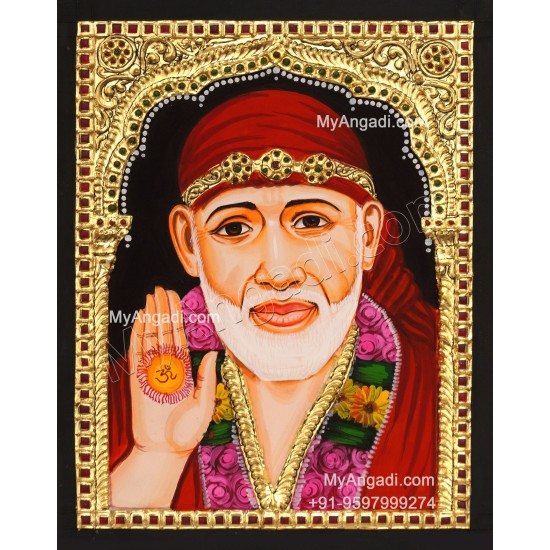 Saibaba Tanjore Painting