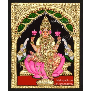 Gajalakshmi Tanjore Paintings