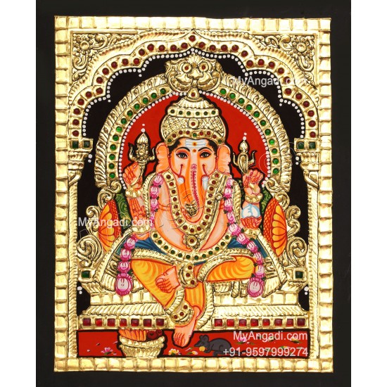 Ganesha Tajore Paintings