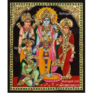 Ram Darbar Tanjore Painting