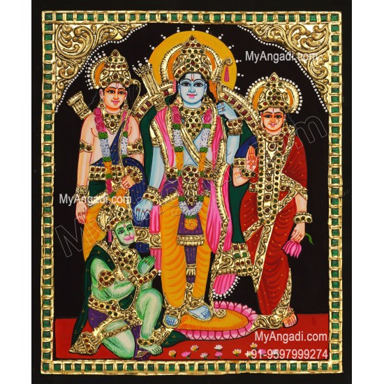 Ram Darbar Tanjore Painting