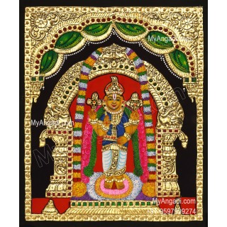 Kuladeivam Sendraya Perumal Tanjore Painting