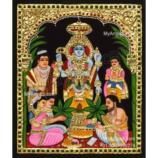 Sathya Narayana Tanjore Painting