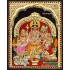 Siva Family Tanjore Painting