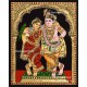 Rukmani Krishna Tanjore Painting