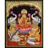 Ganesha Lakshmi Saraswathi Tanjore Painting