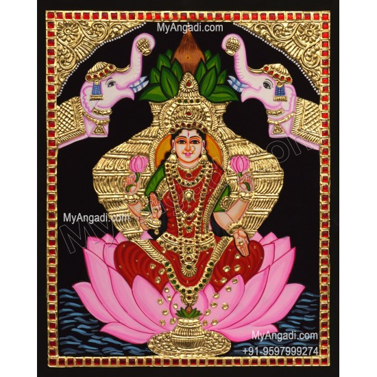 Varalakshmi Tanjore Painting