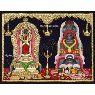 Vaitheeswaran Thaiyal Nayagi Tanjore Painting