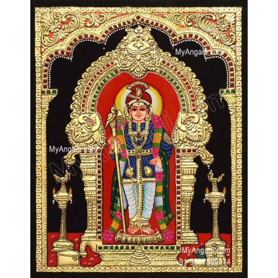 Murugar Tanjore Painting