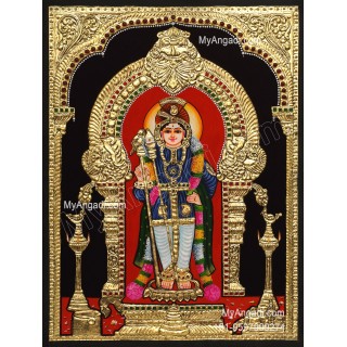 Palani  Murugan Tanjore Painting