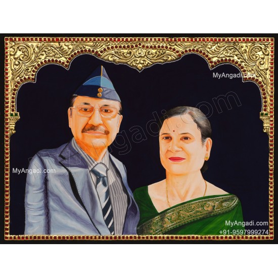Portrait Tanjore Painting
