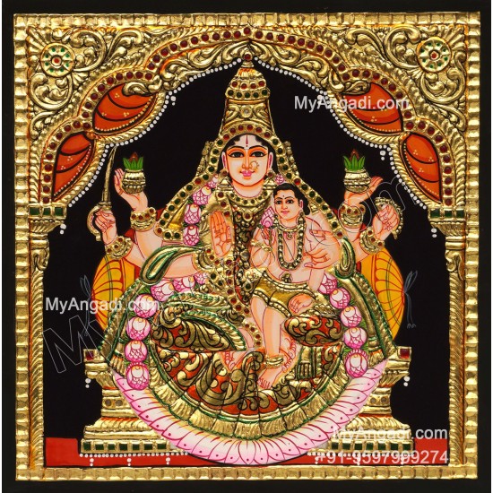 Ashta Lakshmi Tanjore Painting