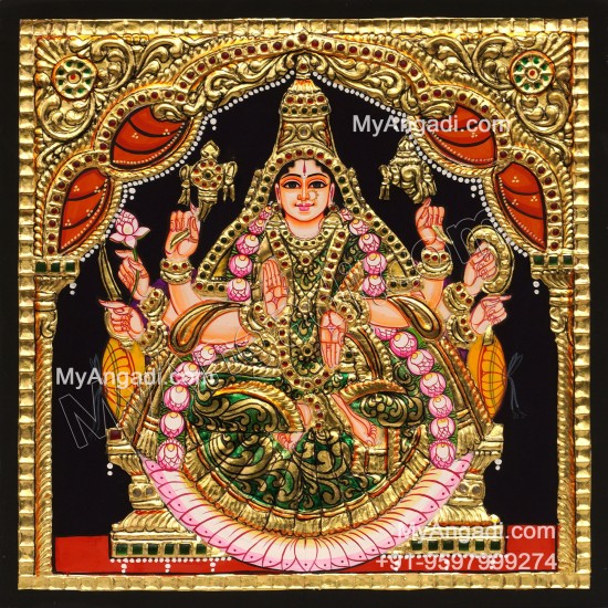 Ashta Lakshmi Tanjore Painting