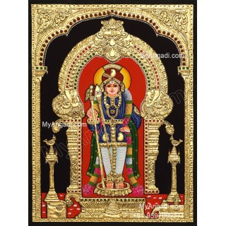 Raja Alangara Murugan Tanjore Painting