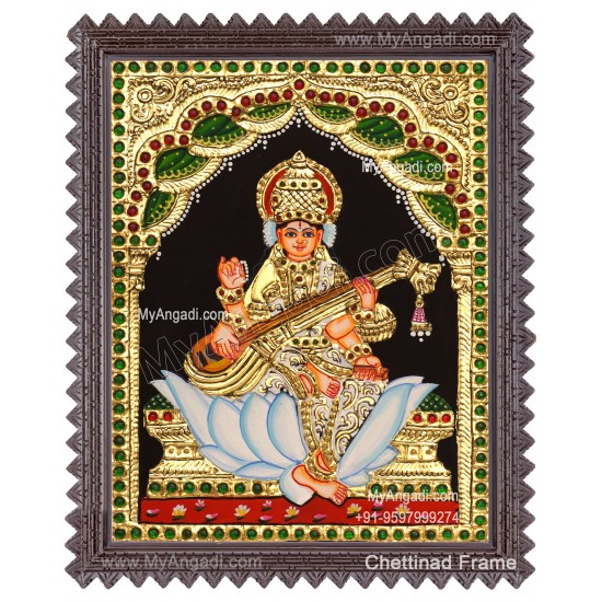 Saraswathi Tanjore Paintings