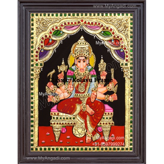 Varahi Amman Tanjore Painting