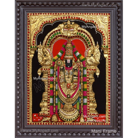 Balaji 3d Tanjore Painting