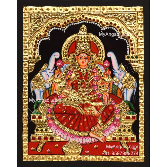 Gajalakshmi Tanjore Paintings