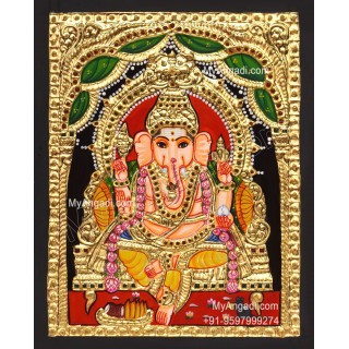 Ganapathi Tanjore Painting Tanjore Painting