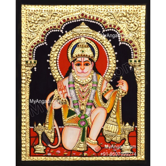 Hanuman Tanjore Paintings