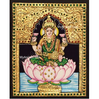 Dhana Lakshmi Ashtlakshmi Tanjore Painting