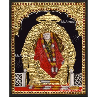 Saibaba Tanjore Painting