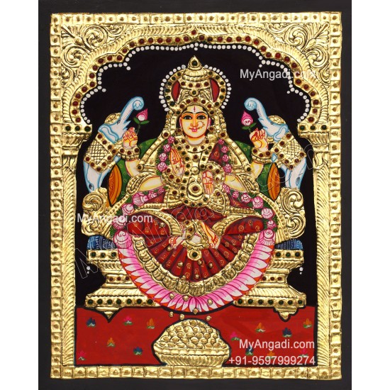 Gajalakshmi Tanjore Paintings