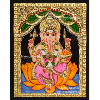 Ganesha Tanjore Paintings