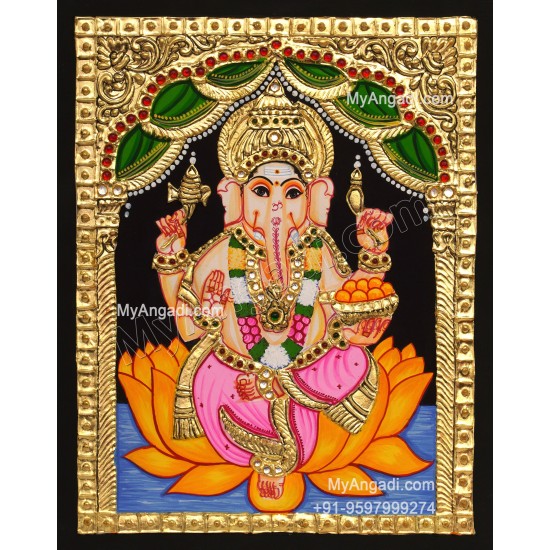 Ganesha Tanjore Paintings