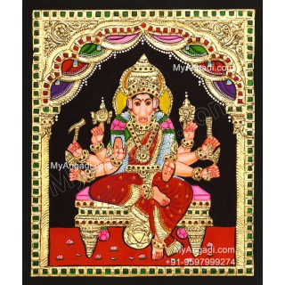 Varahi Amman Tanjore Painting