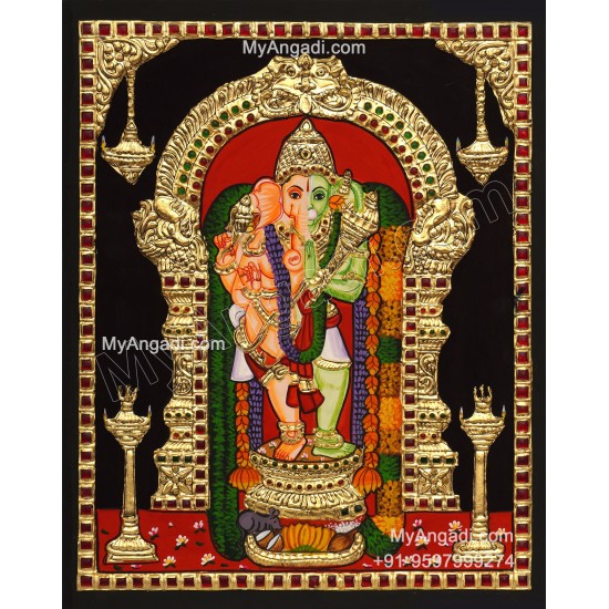 Adhyantha Prabhu Tanjore Painting