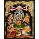 Sathyanarayana Swami Tanjore Painting