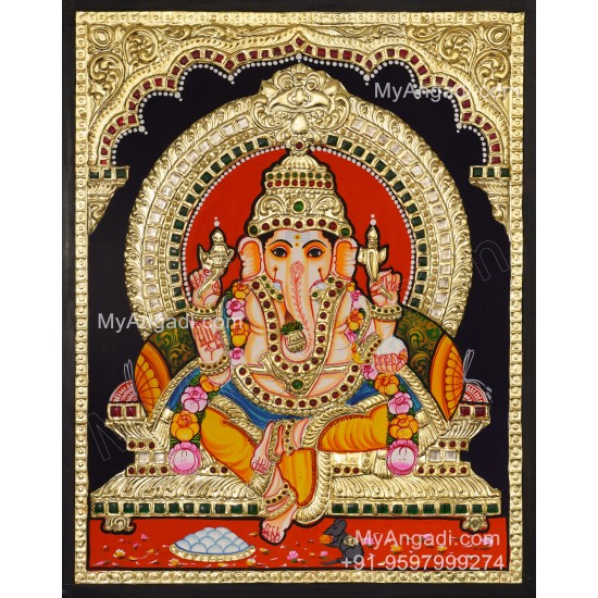 Ganesha Tanjore Paintings