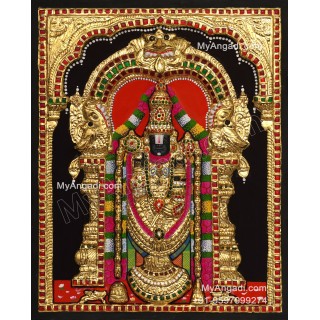 Balaji 3d Tanjore Painting