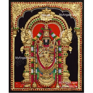 Balaji 3d Tanjore Painting