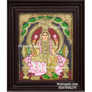 Iswarya Lakshmi Tanjore Painting