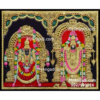 Balaji Thayar Tanjore Painting