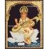 Saraswathi 3D Tanjore Painting