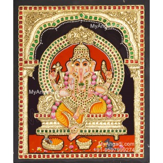 Ganesha Tanjore Paintings