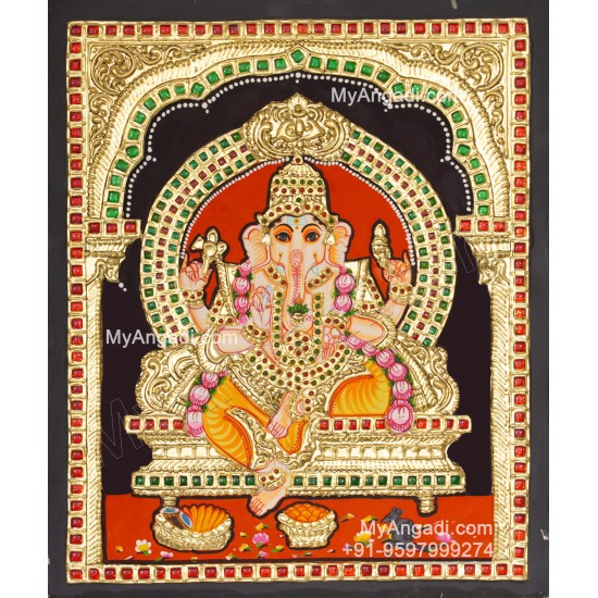 Ganesha Tanjore Paintings