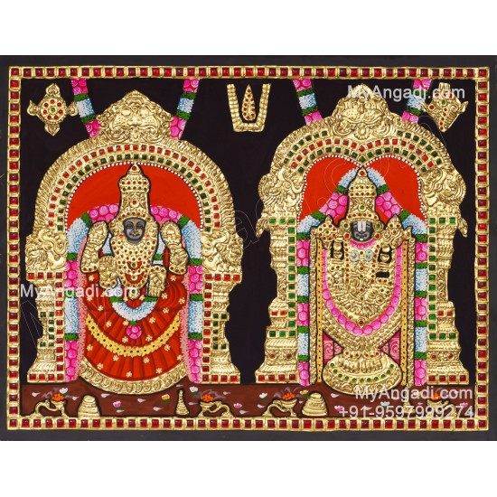 Balaji Thayar Tanjore Painting