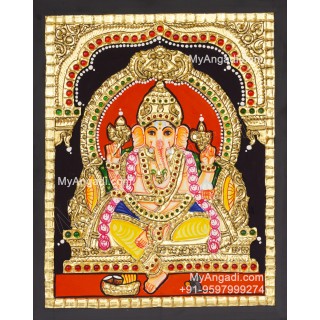 Ganesha Tanjore Paintings