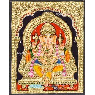 Ganesha Tanjore Paintings